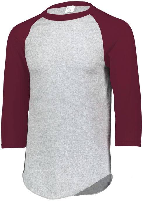 Augusta Sportswear Youth Baseball Jersey 2.0 (4421), Color 'Athletic HeatherMaroon'